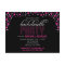 Pink Polka Dot Bachelorette Party Postcard Invite