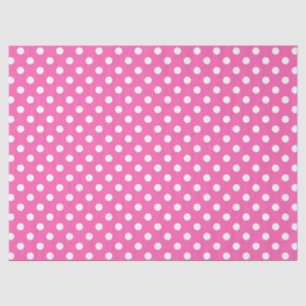Pink Polka Dot Breast Cancer Awareness Pattern Tissue Paper