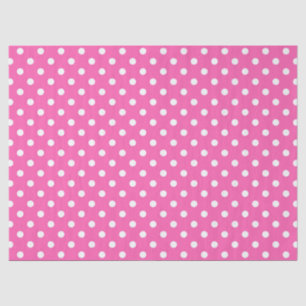 Pink Polka Dot Breast Cancer Awareness Pattern Tissue Paper