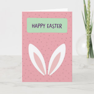 Pink Polka Dot Celebration Card