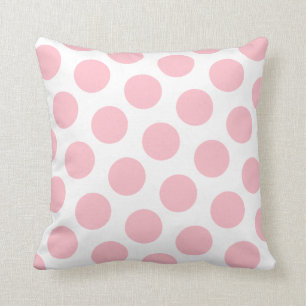 Pink Polka Dot Cushion
