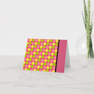 Pink Polka Dot Note Cards