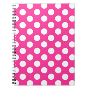 Pink Polka Dot Notebook