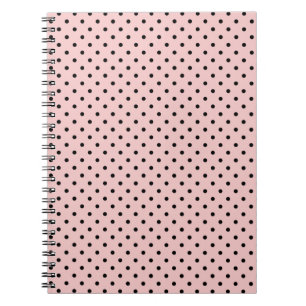 Pink, polka dot notebook