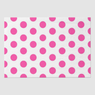 Pink Polka Dot Tissue Paper