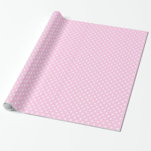 Pink Polka Dots Party Wrapping Paper