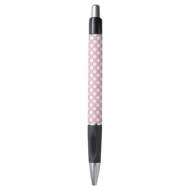 Pink Polka Dots, Polka Dot Pattern, Dots, Dotted (Front Vertical)