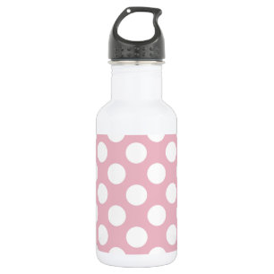 Pink Polka Dots, Polka Dot Pattern, Dots, Dotted 532 Ml Water Bottle