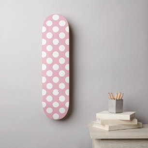 Pink Polka Dots, Polka Dot Pattern, Dots, Dotted Skateboard