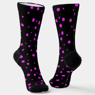 Pink Polka Dots Socks
