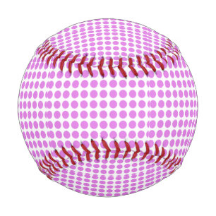 pink polka dots Thunder_Cove Baseball