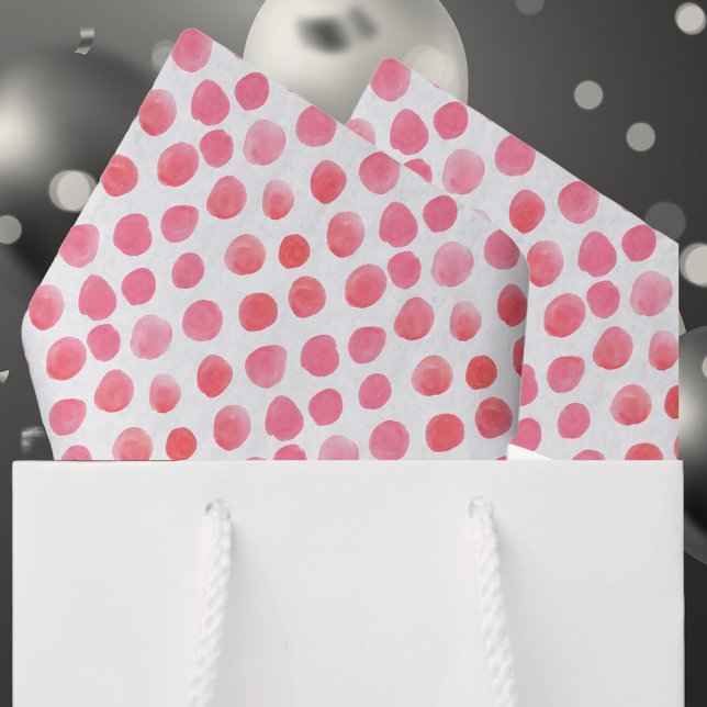 Pink Polka Dots Tissue Paper (Creator Uploaded)