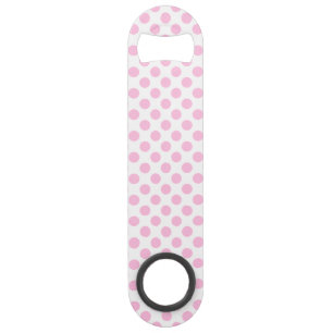 Pink Polka Dots with Customisable Background