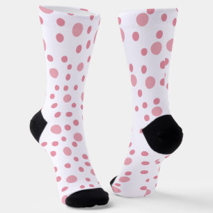 Pink Polka Socks