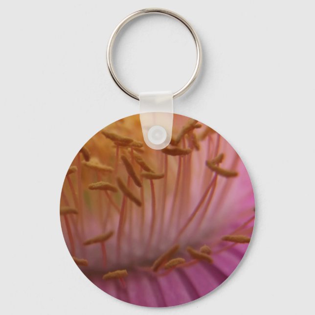 Pink Pollen Keychain (Front)