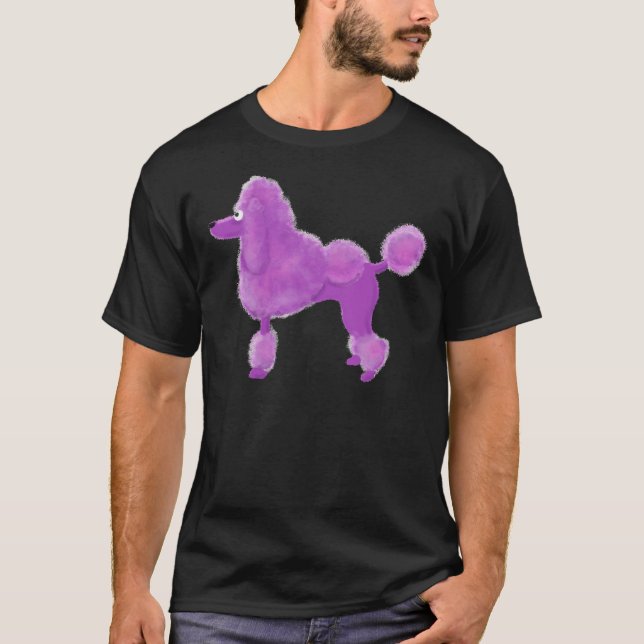Pink Poodle 16 T-Shirt (Front)