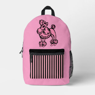 Pink Poodle Backpack