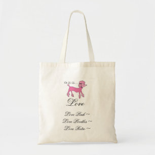 Pink Poodle Bag