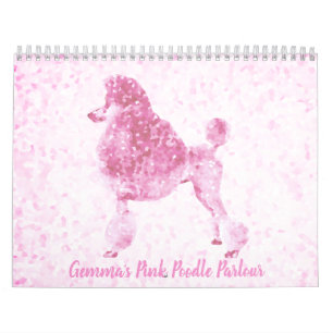 Pink Poodle Calendar