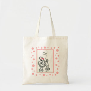 Pink Poodle Fifties Tote Bag