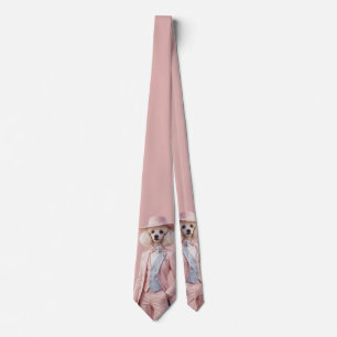 Pink Poodle Miss Tie