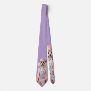 Pink Poodle Miss Tie