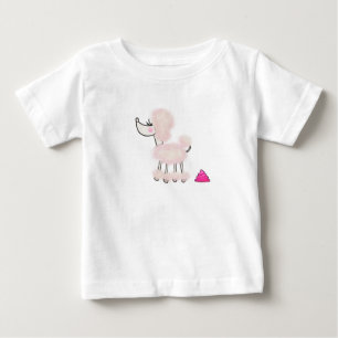 Pink Poodle Poop Kids Tee