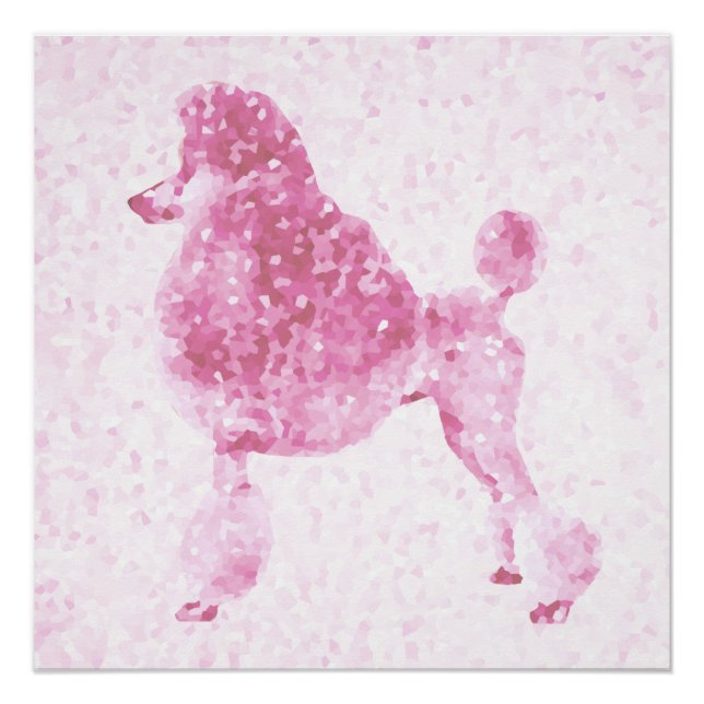 Pink Poodle Poster (Front)