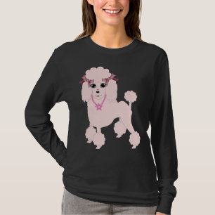 Pink Poodle  T- T-Shirt