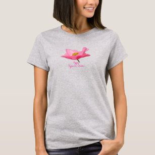 Pink Poppy Close-up Photograph T-Shirt