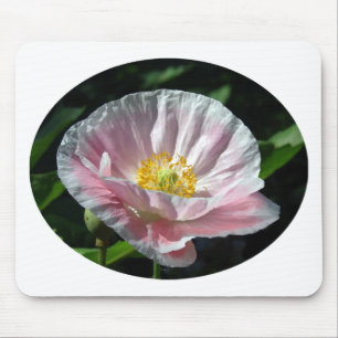 Pink Poppy Mouse Mat