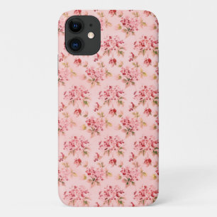 Pink Posies Vintage Style Sweet Art Phone Case
