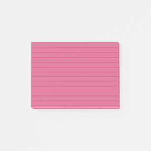 Pink Post-it Notes