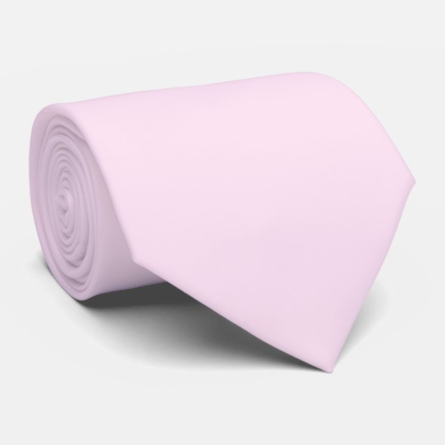 Pink, powder/DIY Colour Tie (Rolled)