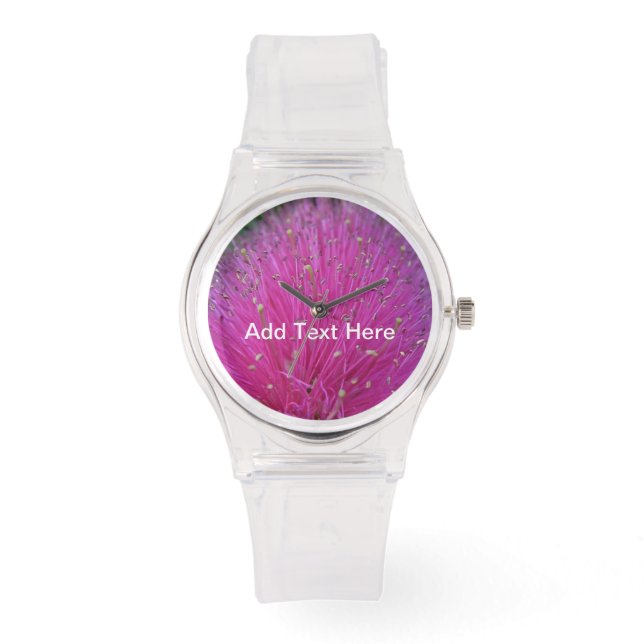 Pink Powder Puff Watch (Front)