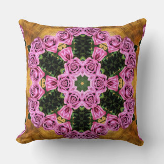 Pink Prancing Posies Cushion