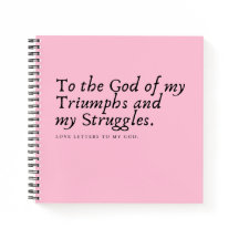 Pink Prayer Journal