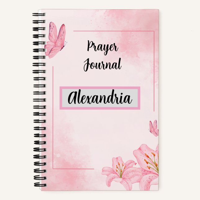 Pink Prayer Journal (Front)