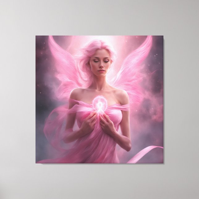 Pink - Premium Wrapped Canvas (Gloss) (Front)