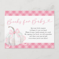 Pink Preppy Pumpkin Books for Baby