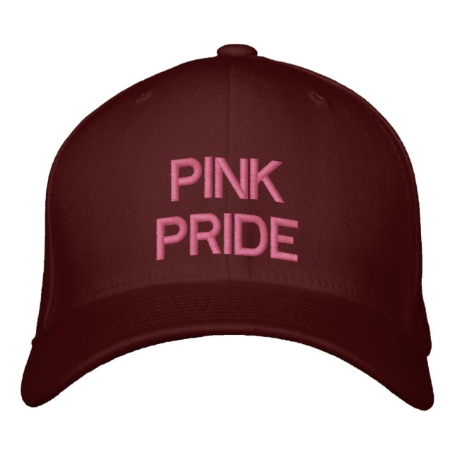 PINK PRIDE - Custom Baseball Cap (Front)