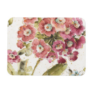 Pink Primrose Magnet