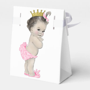 Pink Princess Baby Shower Favour Box
