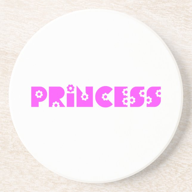 Pink Princess Coaster (Front)