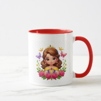 Pink Princess Crown Cup
