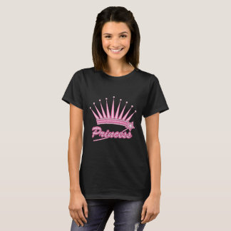 Pink Princess Crown T-Shirt
