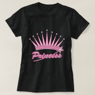 Pink Princess Crown T-Shirt