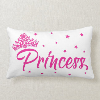 Pink Princess cushion with gorgeous tiara, stars