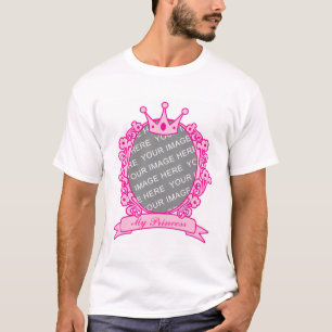 Pink Princess Customisable T-Shirt