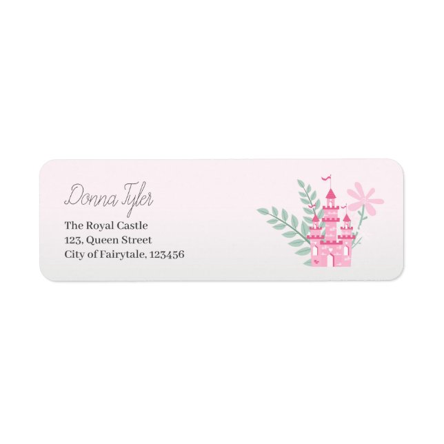 Pink Princess Fantasy Birthday Party (Front)